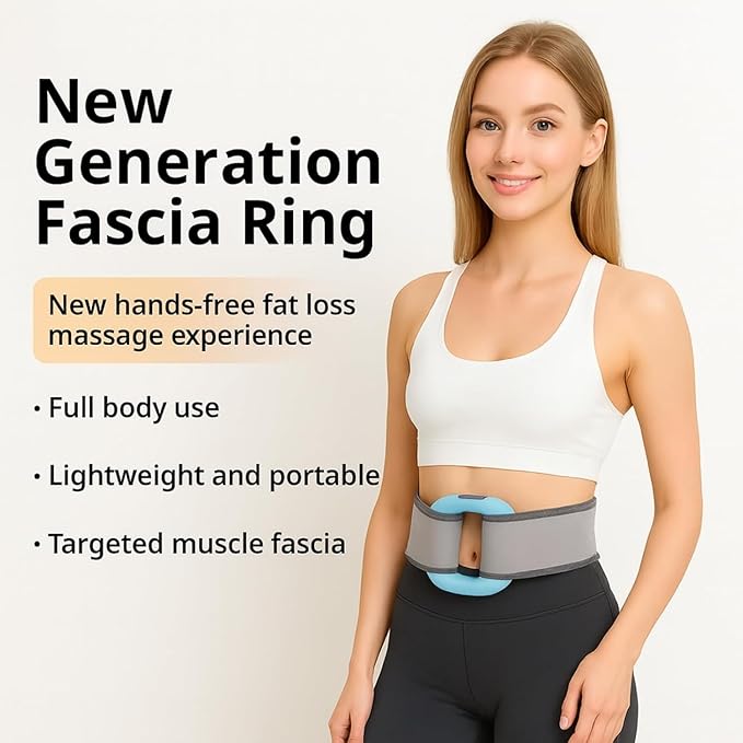 Smart Heating & Massage Waist Belt – Advanced Pain Relief & Body Support