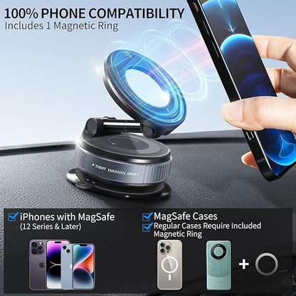 Vacuum Magnetic Phone Holder Stand for Magsafe