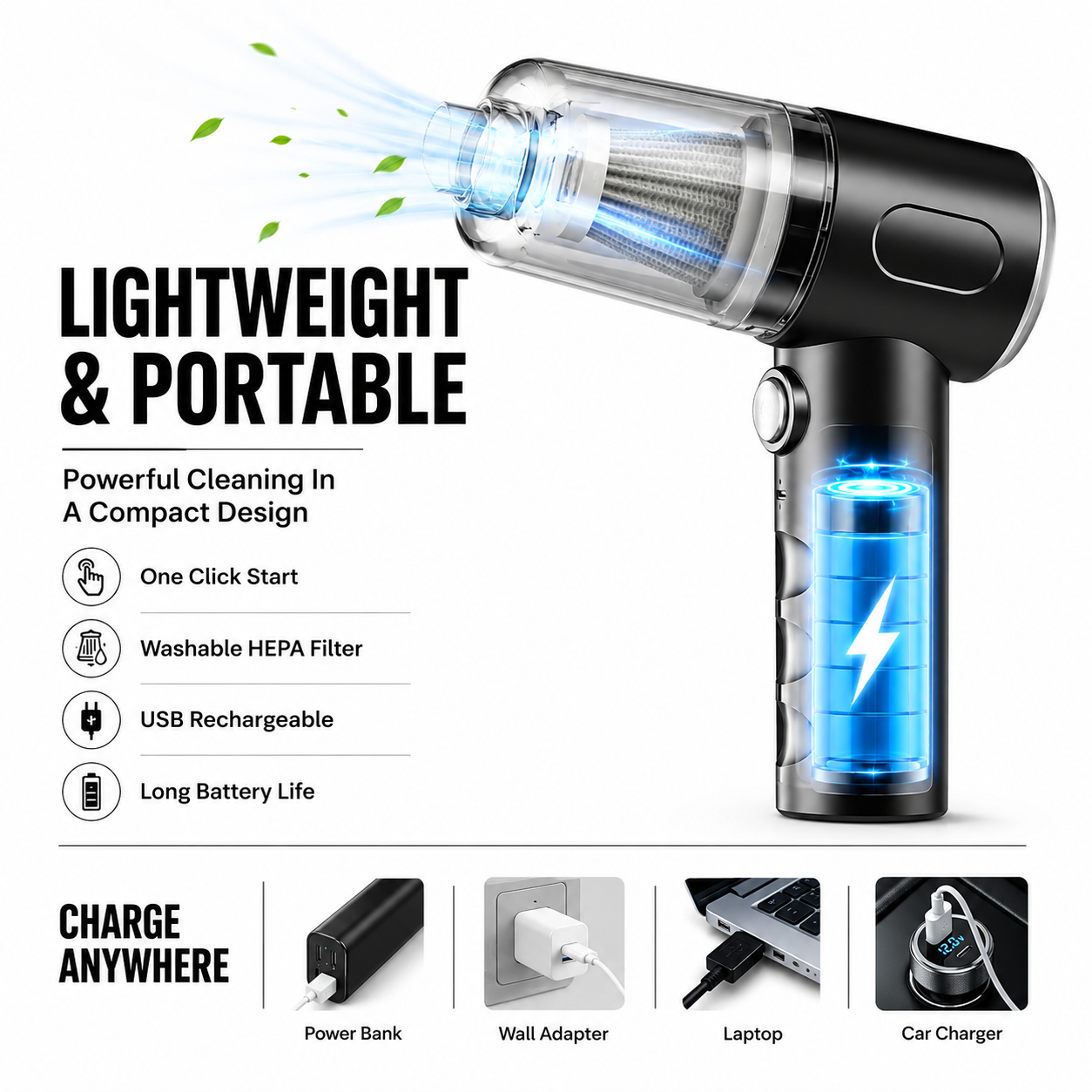 Portable Vacuum Cleaner